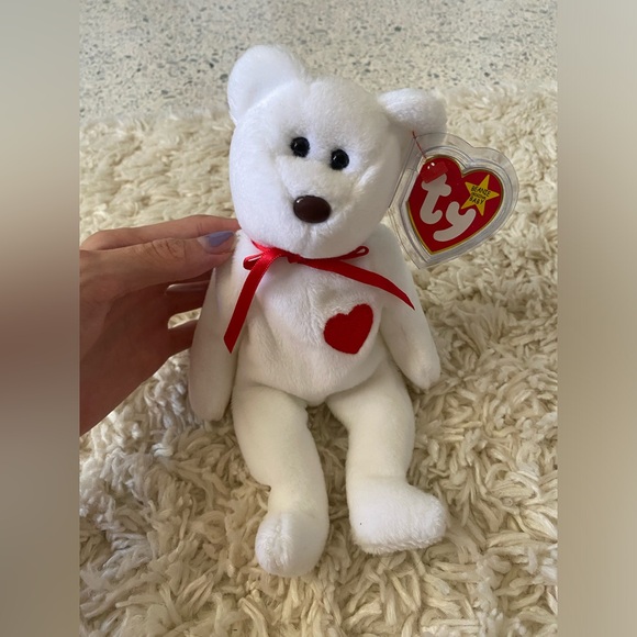 NWT Lot of 3 TY Beanie Babies .. Halo, 1997 Teddy and Valentino - Picture 7 of 8